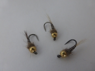 Size 14 Tungsten Quill Grayling Natural Barbless